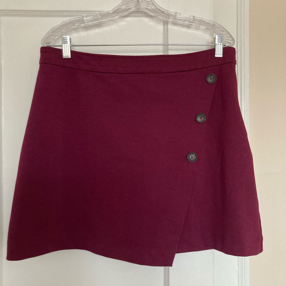 Banana Republic Asymmetric Button Skirt